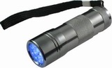 UV Ultra Violet Blacklight 12 LED Flashlight Torch - COOL!!