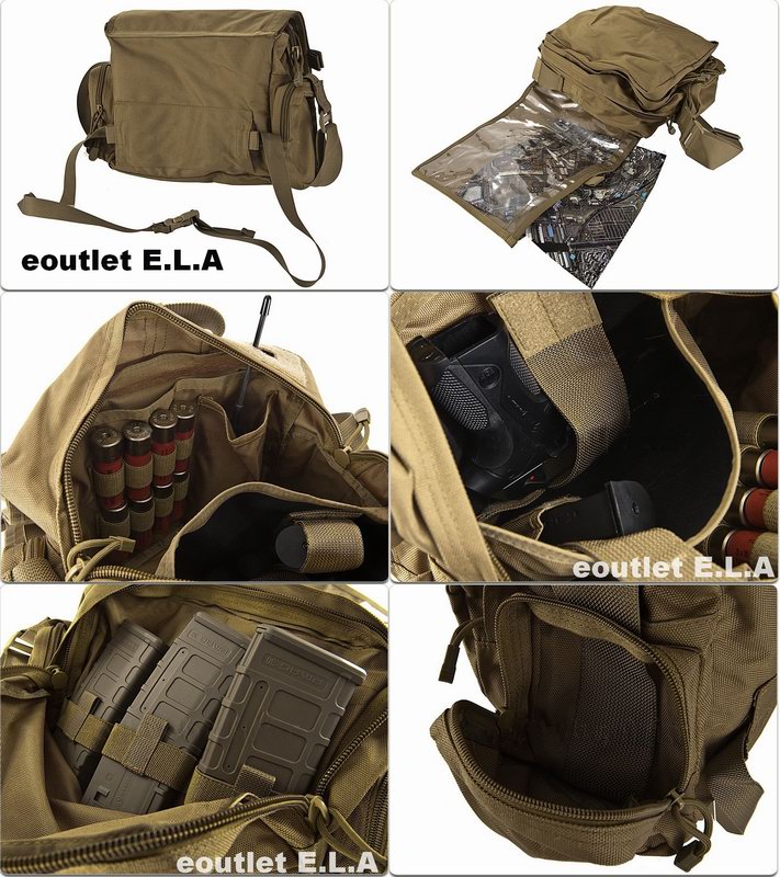 Mil Tactical Multi-Purpose Gear Bag (Coyote Brown)
