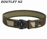 2.0" Inch (5cm) Tactical Combat Duty Belt Woodland