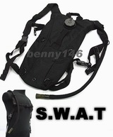 SWAT OPS 3L Hydration Water Backpack System BLACK