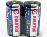2X GOLSTON CR123A CR123 123A 3V Lithium Photo Battery