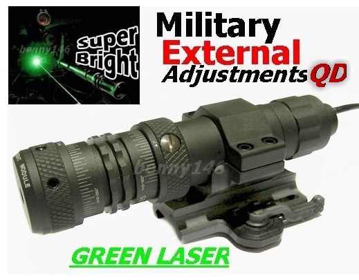 NEW!! Green Laser Tactical Sight w/ QD Mount
