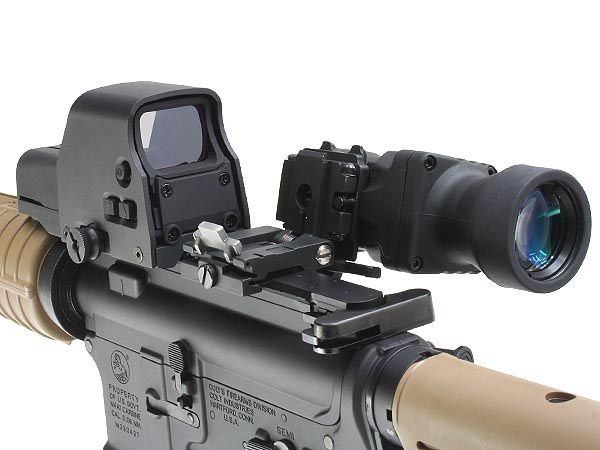 4X Magnifier Scope with Flip-To-Side QD Mount
