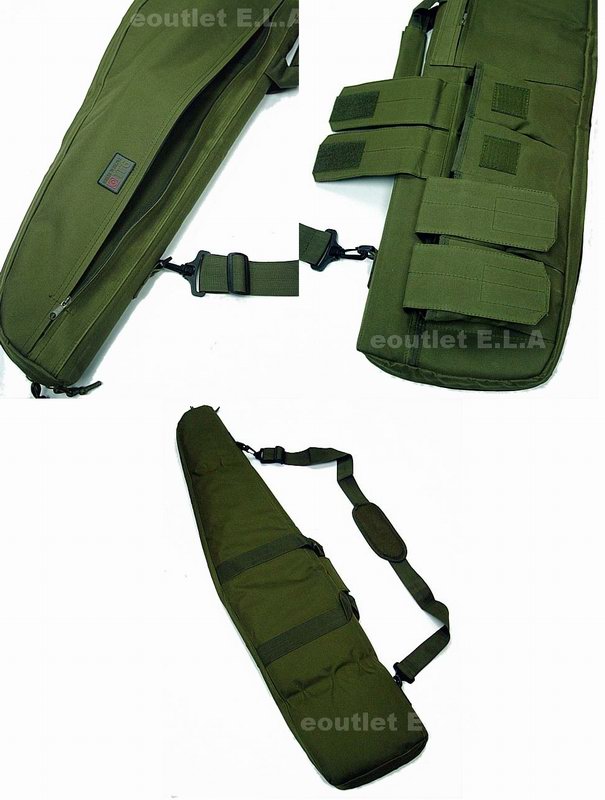 9.11 Tactical 48\"(120cm) Rifle Sniper Bag Gun Case OD
