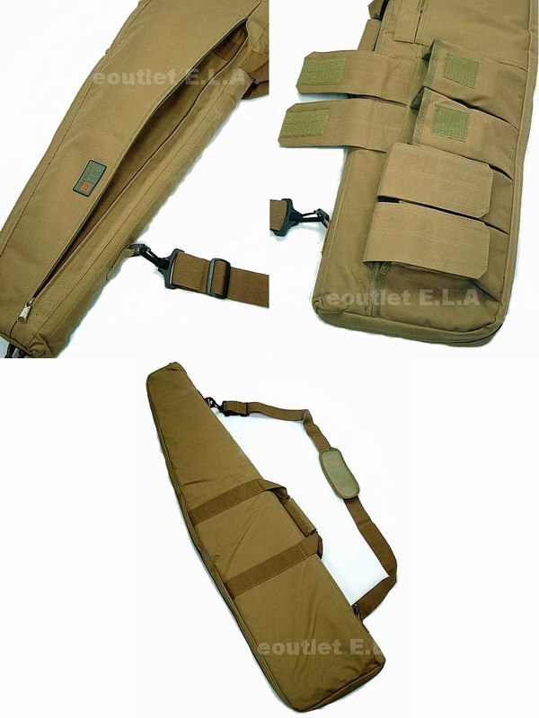 9.11 Tactical 48\"(120cm) Rifle Sniper Bag Gun Case Tan