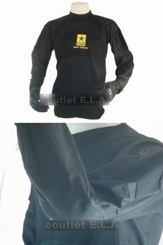 ACS Army Combat Shirt Black XL