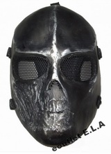 ARMY OF TWO RIOS Full Airsoft Metallic Skull Mask MET