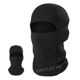 Balaclava Tactical Hood Full Face Mask Protector BLACK