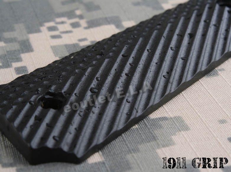 Big Dragon Pistol Grip Cover for M1911 Handgun BK