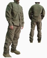 US ARMY OD OLIVE DRAB Combat Uniform Set BDU - L