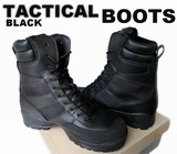 QUALITY! Tactical Military SWAT Boots H0 - BLACK