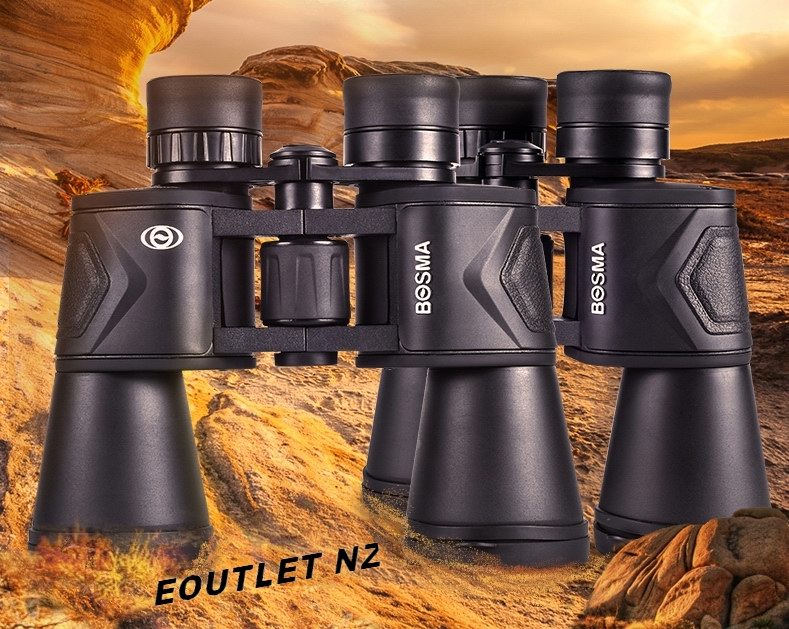 BOSMA 10x50 Hunting Binoculars Large Diameter High Clarity PL Se