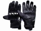QUALITY! Carbon Knuckle Assault Gloves Ver2- XL BK