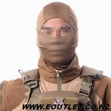 Balaclava Tactical Hood Full Face Head Mask Protector CB