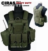 CIRAS HEAVY DUTY Tactical Combat ARMOR Vest OD