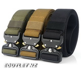 Heavy Duty 1.5" Cobra Style Buckle Nylon Belt w/QR 2 OD
