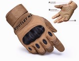 SUPREME! Tactical Hard Knuckle Full Finger Gloves CB (S-XL)