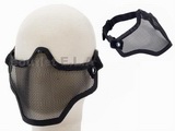 DLX Stalker Half Face Metal Mesh Protector Mask B+