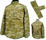 US Army Desert Tiger Stripe Camo BDU Uniform Set S