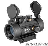 Diana 1x40RD Red Dot Scope 5MOA (Fits 20mm and 11mm Rail)