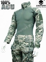 Emerson ACU Combat Uniform Set w/ Pads EXTREME! - L