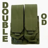 Military OD MOLLE DOUBLE Magazine Pouches