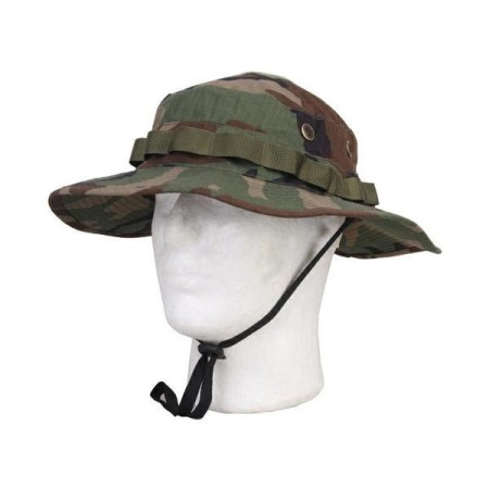 EMERSON Battle Rip Stop Boonie Hat US WOODLAND