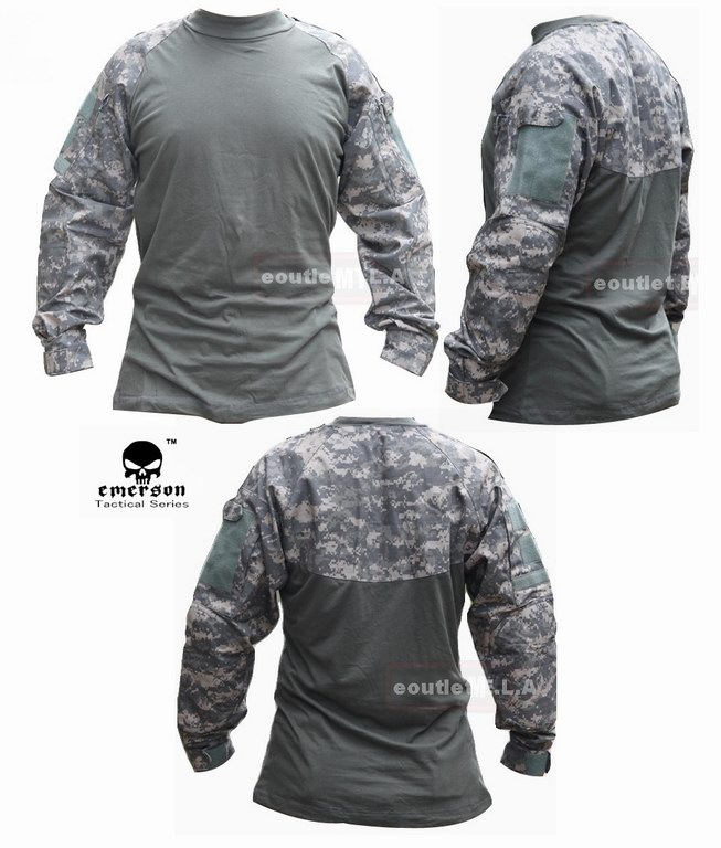 Emerson Combat Shirt Long Sleeve (ACU) [S-XL]