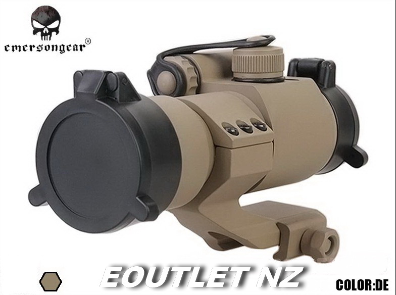 G&P M2 1x32 Red Dot Scope w/Cantilever Mount TAN