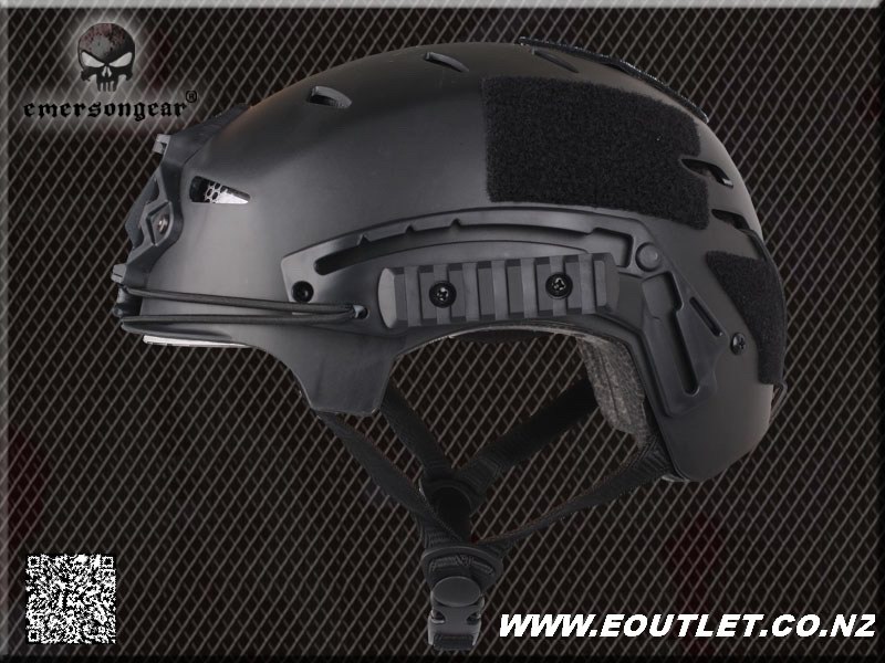 EMERSON EXF BUMP Helmet w/ Flip-Down Visor Black