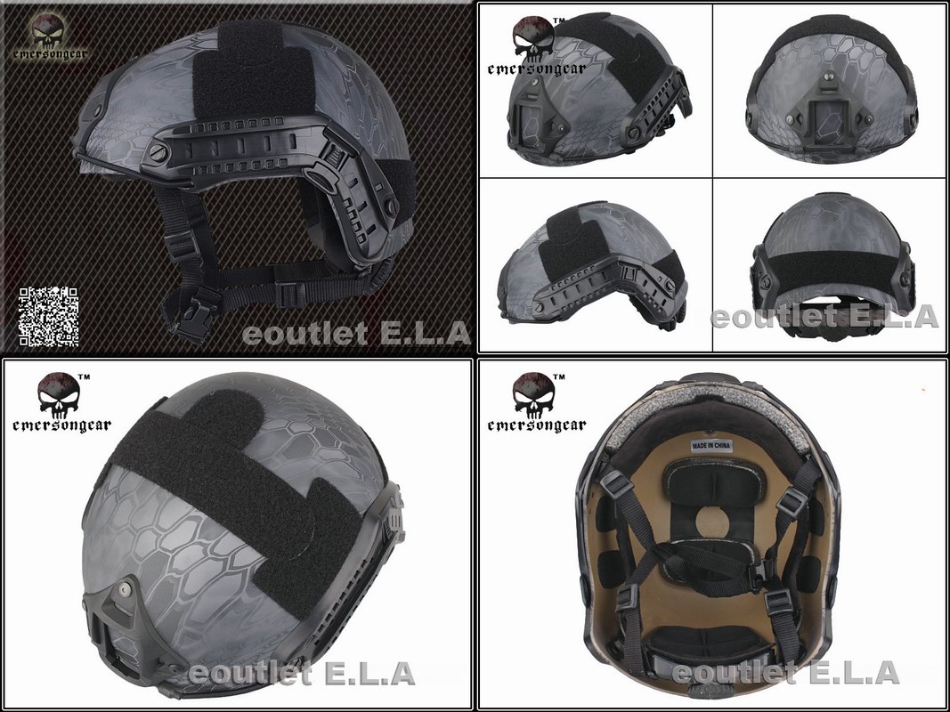 Emerson FAST MH Carbon Ballistic Style Helmet TYP