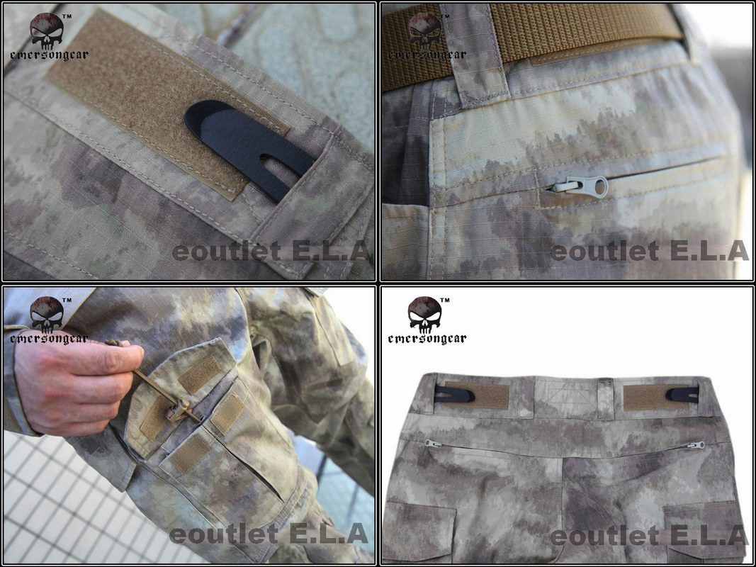 Emerson G3 Tactical Pants w/ Pads ATACS M-L