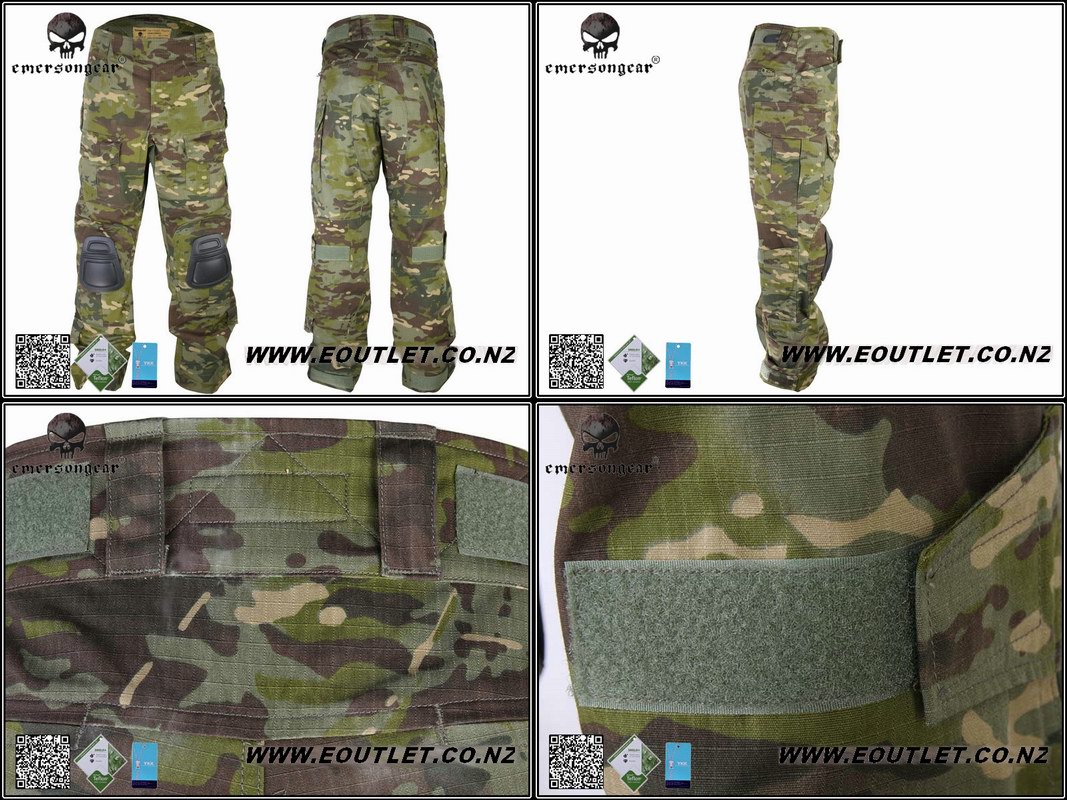 Emerson G3 Tactical Pants w/ Pads (MULTICAM TROPIC) S-XXL