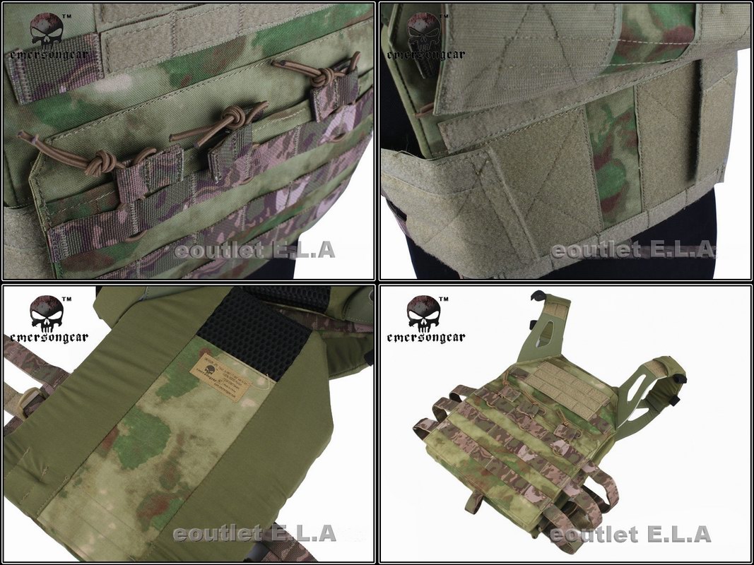 Emerson JPC Jump Plate Carrier Tactical Vest AT-FG