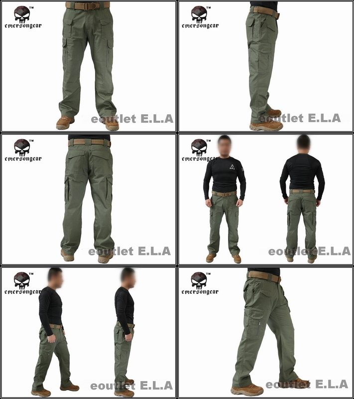 EMERSON All Weather Outdoor Tactical Pants OD Olive Drab