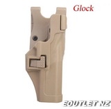 EMERSONGEAR SERPE Style Auto Lock Duty Holster For Glock DE/TAN