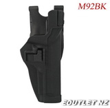 EMERSONGEAR SERPE Style Auto Lock Duty Holster For M92 Black
