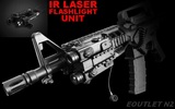 E-TACTICAL Tactical INFRARED IR Laser & Flashlight Combo Unit