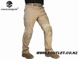 EMERSON G2 Tactical Combat Pants with Knee Pads Set CB