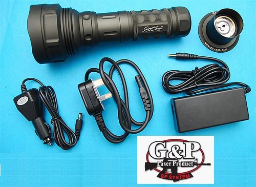 G&P 35W HID 3500 Lumens Tactical Flashlight GP771