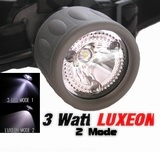 Luxeon 3 Watt Led HEADLIGHT headlamp w/ 3 LEDs 2MD