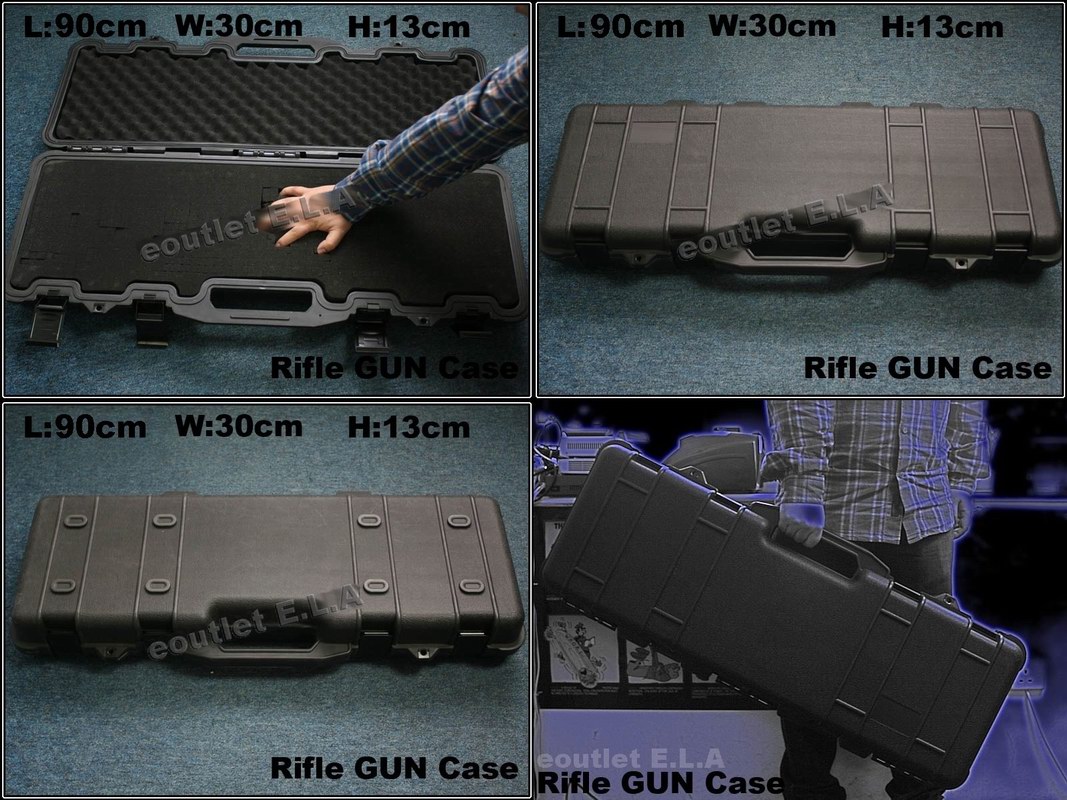 Heavy Duty Large Rifle 90cm Hard Carrying Case