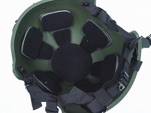 IBH Helmet with NVG Goggle Mount USMC (OD)