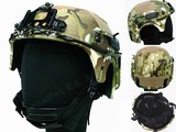 IBH Helmet with NVG Goggle Mount & Side Rail M.CAM