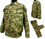 Italian Army Vegetato Woodland BDU Uniform Set XL