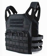 T.F JPC Jump Plate Carrier Tactical Vest Black