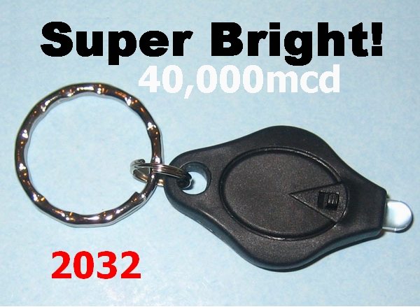Micro-Light Keychain Flashlight Torch 40,000mcd!!!