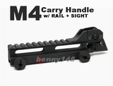 M4/M16 Carry Handle Tactical Rear Sight
