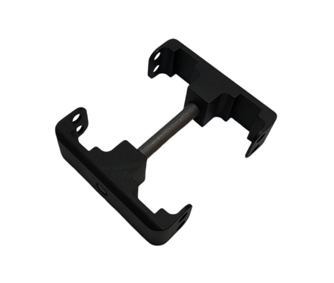 Metal Dual Magazine Holder Black