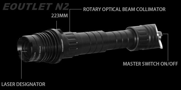 E-TACTICAL Mil-Spec Subzero IR Infrared Laser Designator 100mW